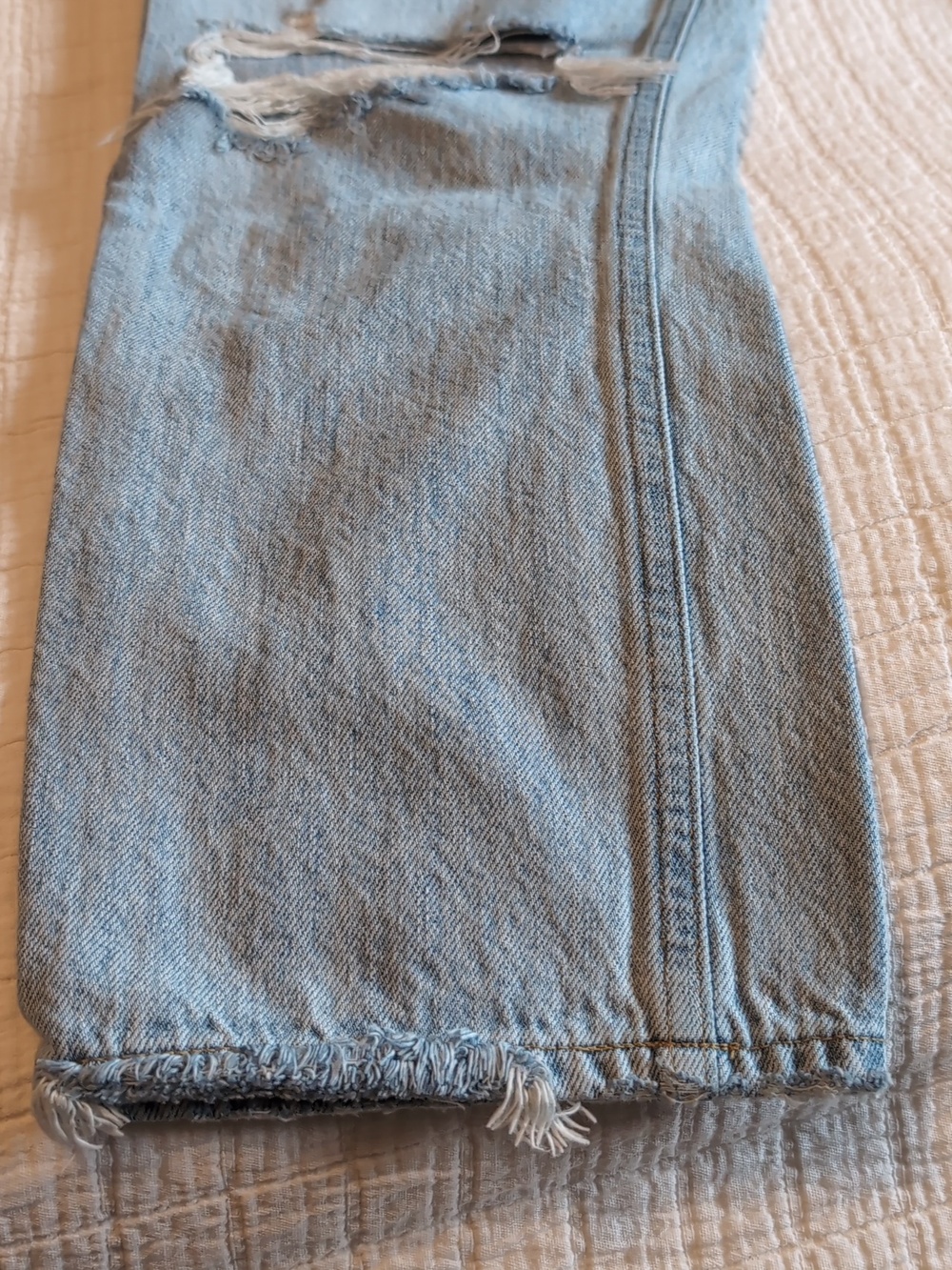 Agolde Riley High Rise Crop SZ28 - Picture 7 of 8